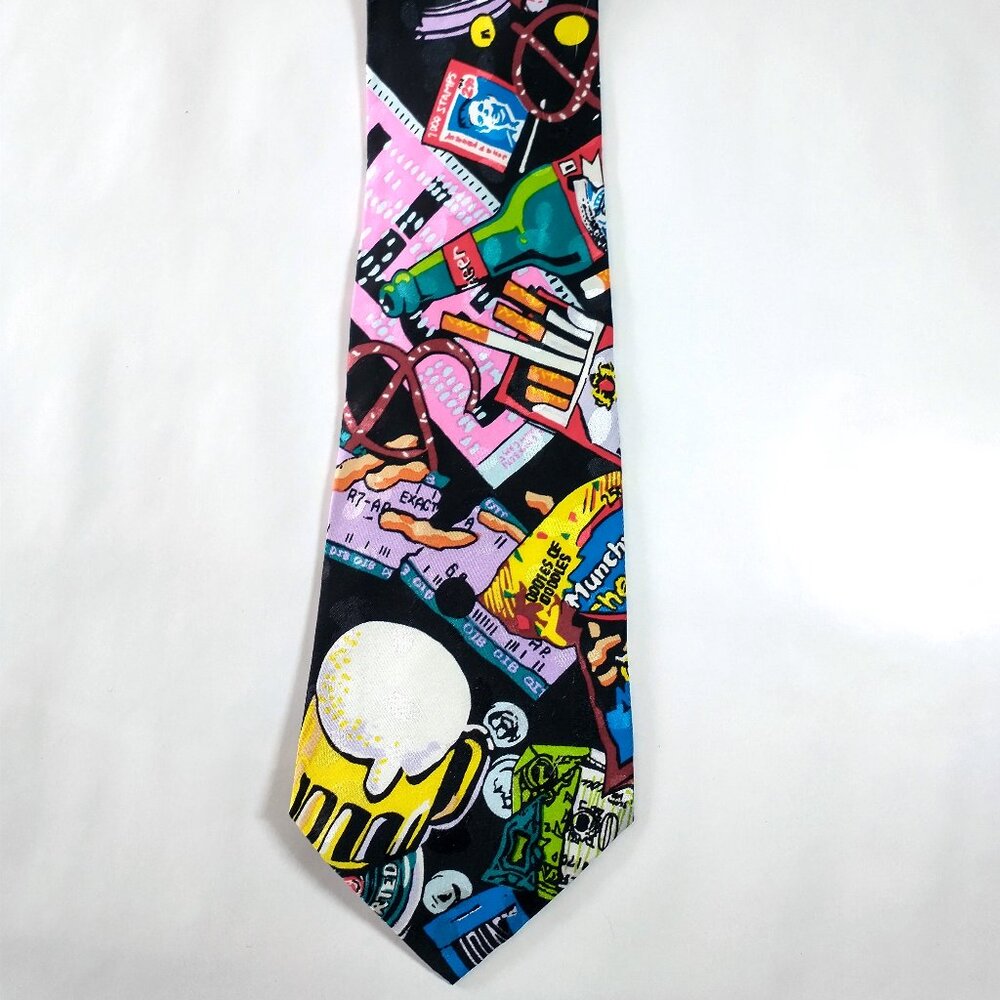 NWOT Addiction Silk Tie